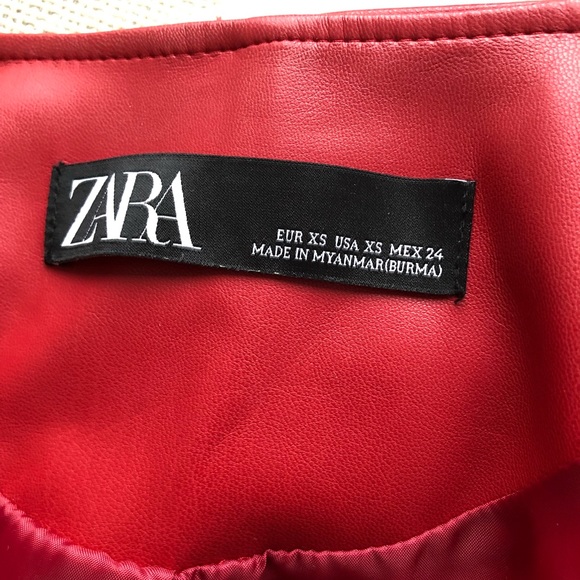 HP✨Zara | Faux Leather Jacket - Picture 12 of 14